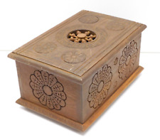 -JOLI ANCIEN PETIT COFFRET BOIS BRETON  BOITE A BIJOUX ou AUTRE COLLECTION  D