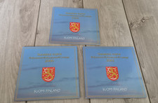 Suomi Finland Coin 1999 / 2000 / 2001 - Intro TRIPLE Set - Sans le Coffret - 