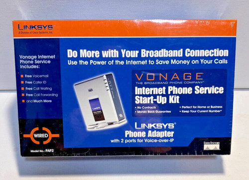 Linksys vonage internet phone - vonage,