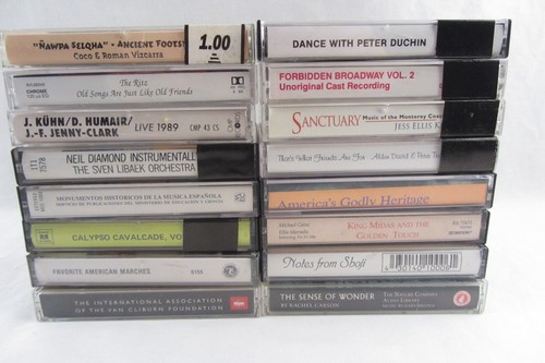 Lot cassette instrumental - cassette,