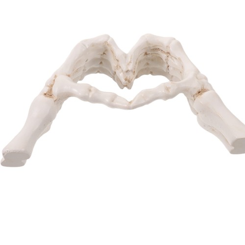 Ornements amour squelette - ornements, d'amour
