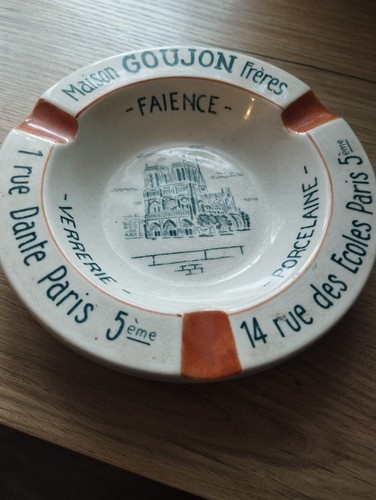 Cendrier maison goujon frères - cendrier,