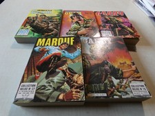 Lot de 5   album RELIEES  IMPERIA GARRY  60  76 SERGENT GUAM 31 19 MAROUF 27