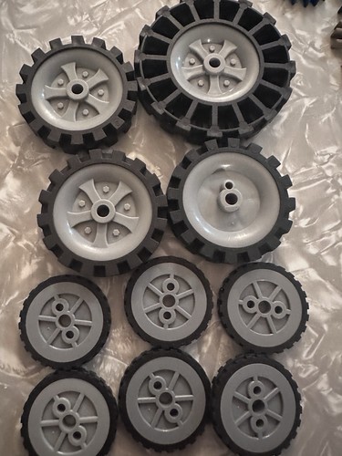 Knex wheels small medium - knex,