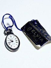 Petite Montre Pendentif Elvia Non Testé En Argent 