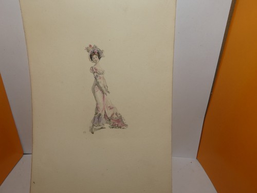 Gravure couleur fin 19eme - couleur,