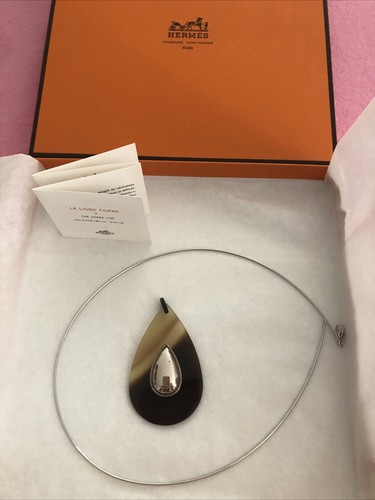 Hermès collier pendentif - hermès,