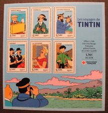 Bloc Feuillet BF 109 - FRANCE - Les voyages de TINTIN - Neuf ** - 2007
