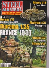 STEEL MASTERS N°78 FRANCE 40 / PANZER III L/ UNIMOG 404 / SG-122 A/ AGS TELEDYNE
