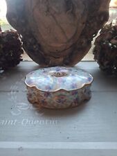 boite bijoux bonboniere porcelaine Limoges ancien a detournée