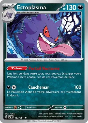 Carte pokémon ectoplasma - pokémon,