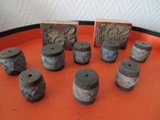 LOT 11 ANCIENS TAMPONS
