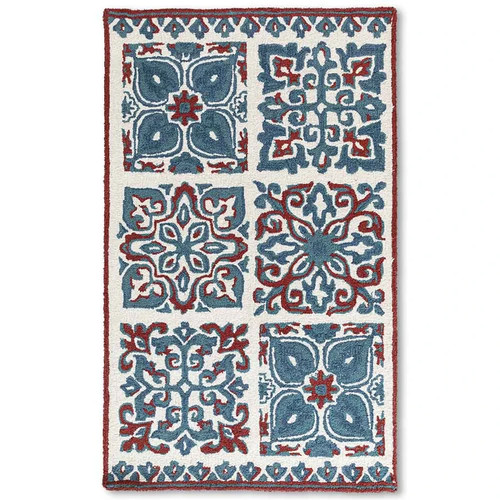 Tapis laine touffeté la - laine, à
