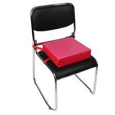 1Pc Adjustable Dining Chair Booster Cushion Kids Children Highchair Pad