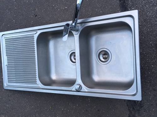 Evier inox cuisine bacs - inox, de