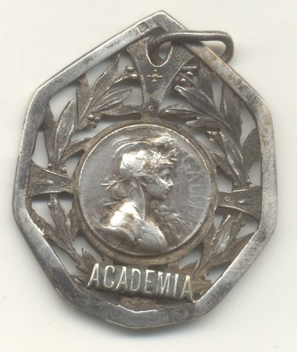 Médaille academia gallia - academia, iii