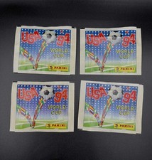 Lot 4 Pochettes Panini World Cup USA 94 – Neuve – Football Coupe du Monde
