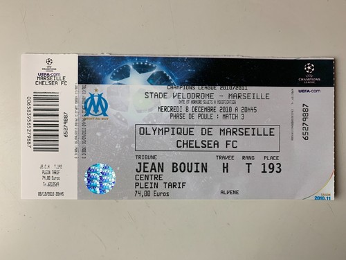 Ticket match marseille - ticket,