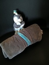 Doudou Couverture Pingouin