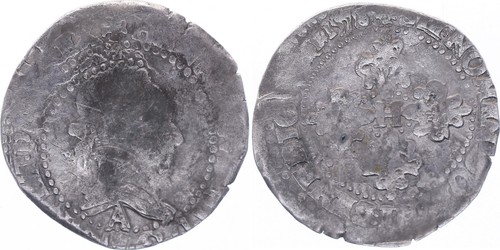 France franc henri iii - 1/4,