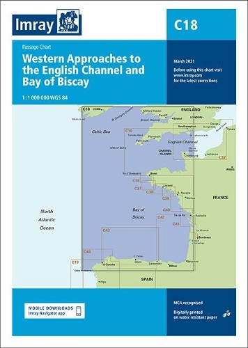 Imray series c18 - c, western