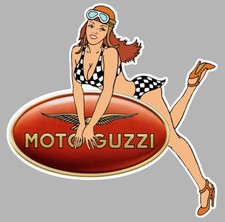  MOTO GUZZI  left Pin up