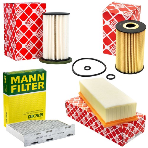 Set filtres carburant huile - set,