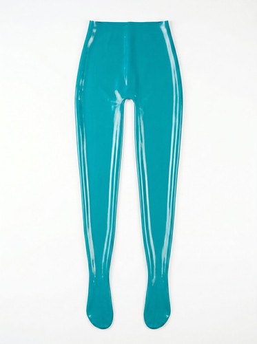 Neuf leggings latex - en, bleu