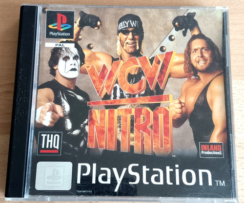 Playstation ps1 wcw nitro pal - ps1,