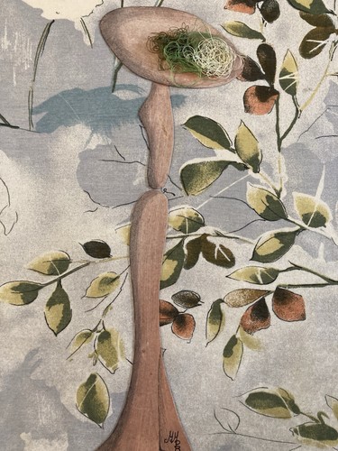 Beau collage 1980 art - collage,