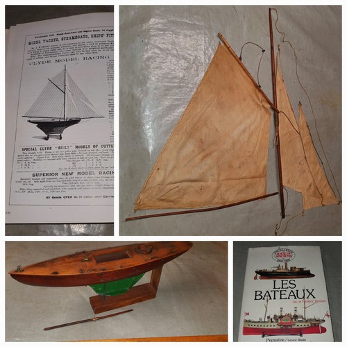 Yacht lac type clyde jouet - yacht,