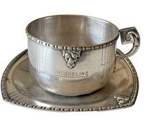 Tasse à Thé ART DÉCO Métal