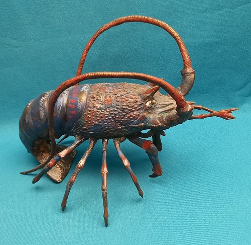 Importante langouste bronze - langouste, en