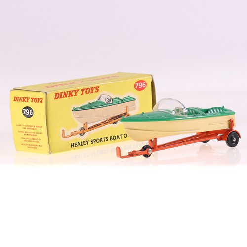 Dinky toys 796 healey - healey, sports