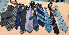 Lot 10 Cravates Pochettes Nœud Pap Vintage