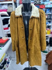 Manteau En Peau De Mouton D'occasion Femme Taille L Marron LLV1174