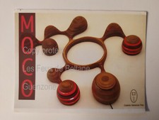 MOCO ARTISTE JAPONAISE EXPOXITION SCULPTURES BOIS GALERIE RAU  carte postale 