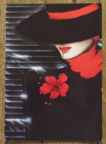 Carte postale robin belle - carte, robin,belle