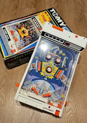 Vintage tomy pinball machine - vintage,