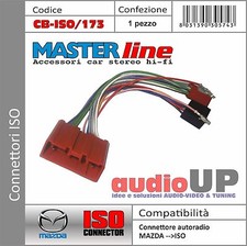 Connecteur Radio D'Origine À ISO Haut-Parleurs + Alimentation Pour MAZDA Miata.