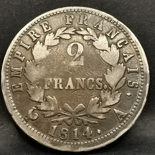 Francs napoleon tete lauree - francs,