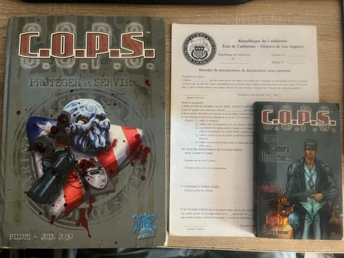 Jdr cops livre - cops,