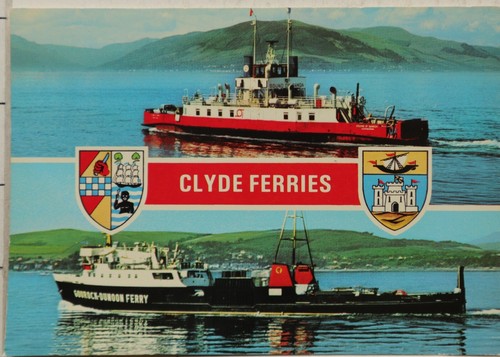 Carte postale vintage - postale, clyde