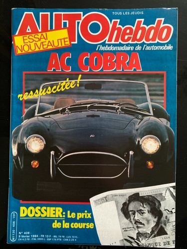 Auto hebdo 406 du - hebdo,