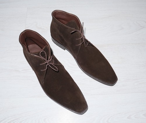 Heschung mens brown leather - heschung,