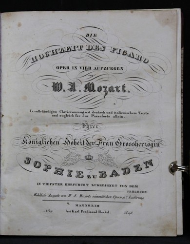 Mozart mariage de figaro - le,