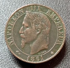 5 CENTIMES 1861 BB NAPOLEON