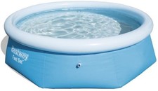 Piscine Gonflable Extérieur Fast Set Rotonde 1.52x38 CM Sans Filtre Bestway