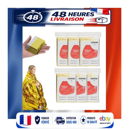 Lot couvertures de survie - lot,
