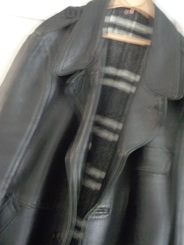 Manteau cuir homme - manteau, 3/4